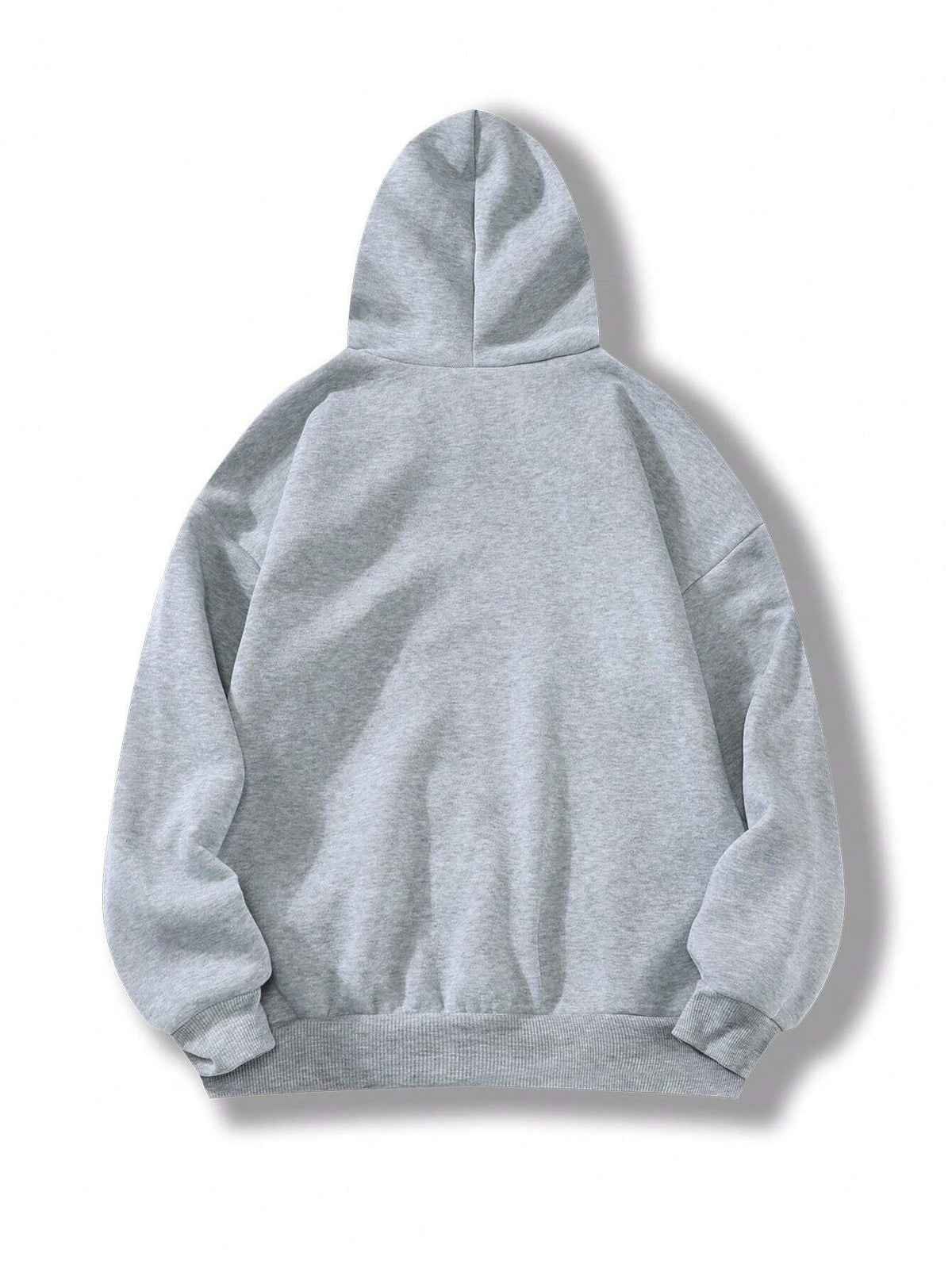 INAWLY Graphic Letter Hoodie with Kangaroo Pocket and Thermal Lining, Long Sleeve Top