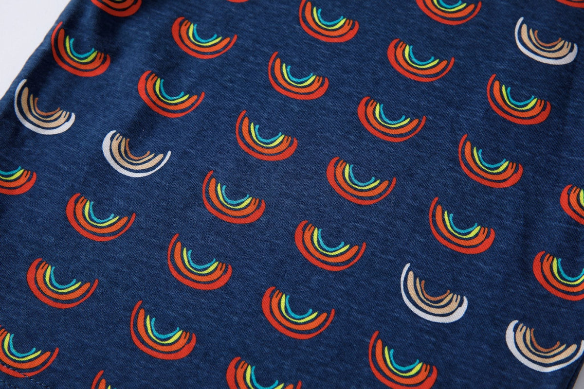 Boob Over the Rainbow Kids top